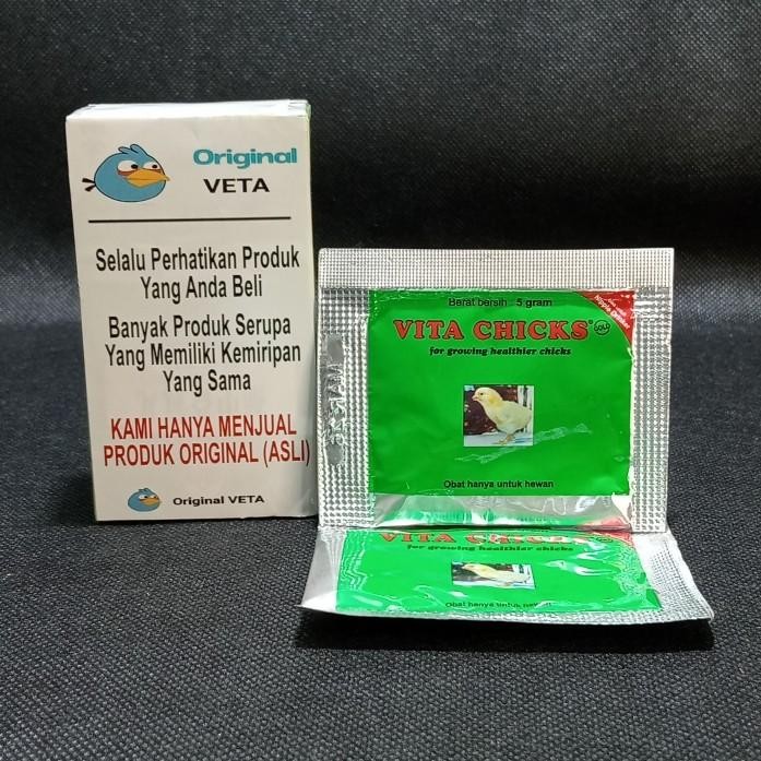 VITA CHICKS VITAMIN AYAM VITACHICKS MENINGKATKAN DAYA TAHAN TUBUH AYAM