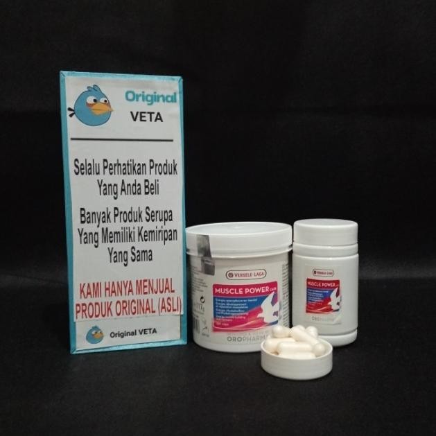 MUSCLE POWER VERSELE LAGA PIL VITAMIN SAYAP TULANG KUAT BURUNG MERPATI