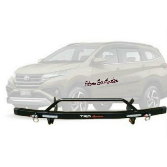 TOWING DEPAN ARB NEW RUSH DENGAN LAMPU TANDUK DEPAN ARB BESI