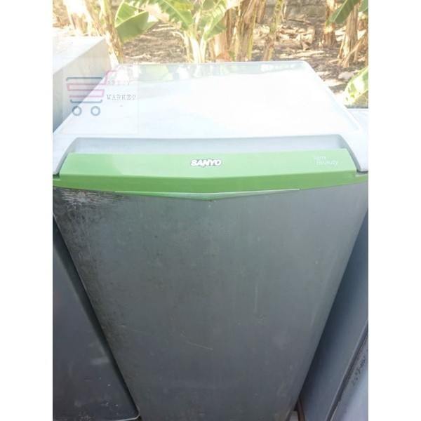 RAK KULKAS LEMARI ES SANYO SLIM BEAUTY 1 PINTU