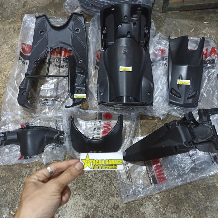 Body Kasar Mio Smile Set Original Yamaha Dek Kasar Mio Smile Ori