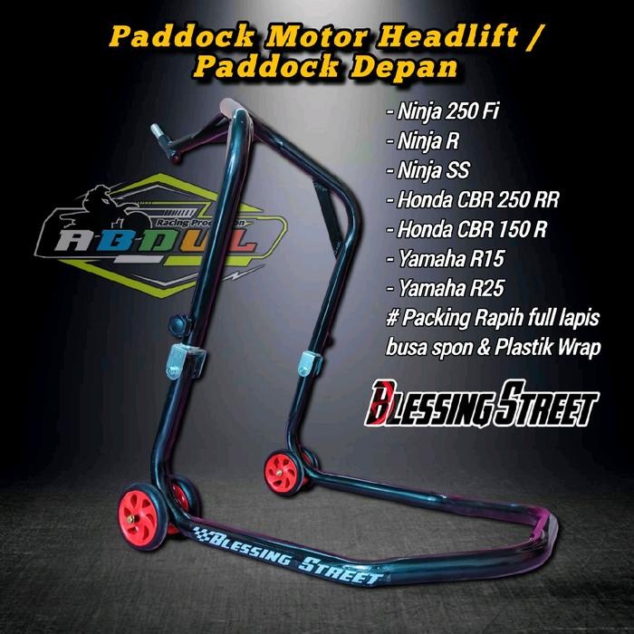Paddock Depan/Paddock Headlift/Paddock Motor Depan/Paddock Depan Motor Ninja/Paddock Depan Motor