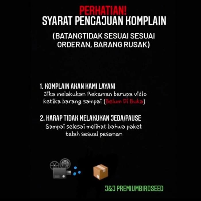 Starter Food - J&J Starter Food - Bubur Loloh Burung 1kg