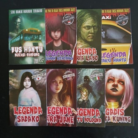 komik trandy cerita horor / buku cerita anak serem