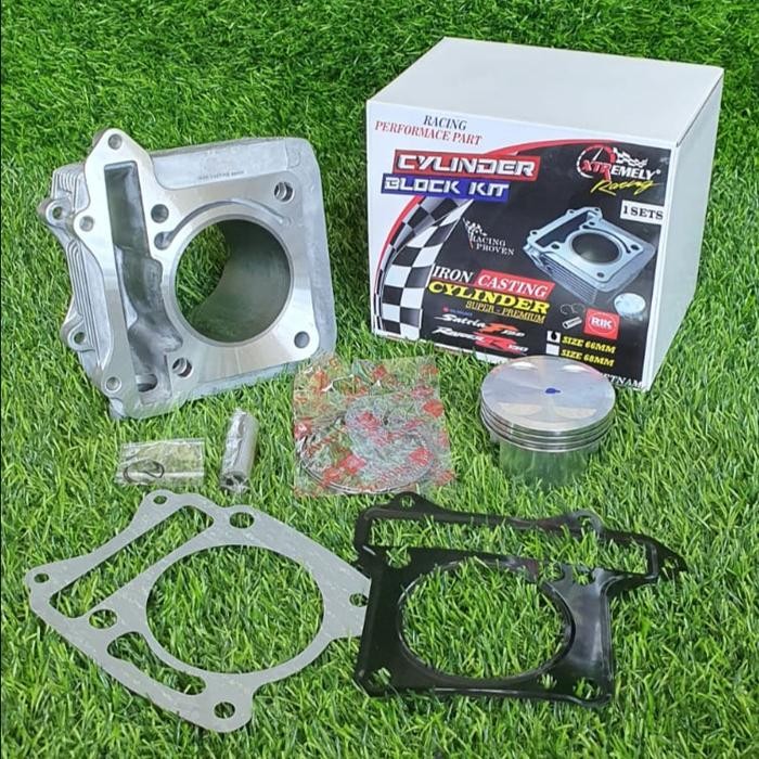 Blok Set Bore Up Satria Fu 150R 66Mm & 68Mm Xtreme Racing