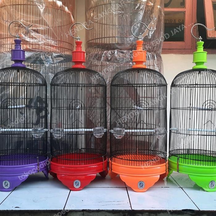 SANGKAR LOVE BIRD PVC EBOD JAYA KOMPLIT
