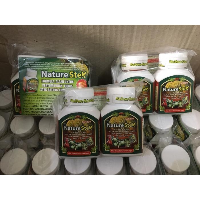 Nature Stek Penumbuh Akar Batang stek 100gr Mas Dewo original Kode 1358