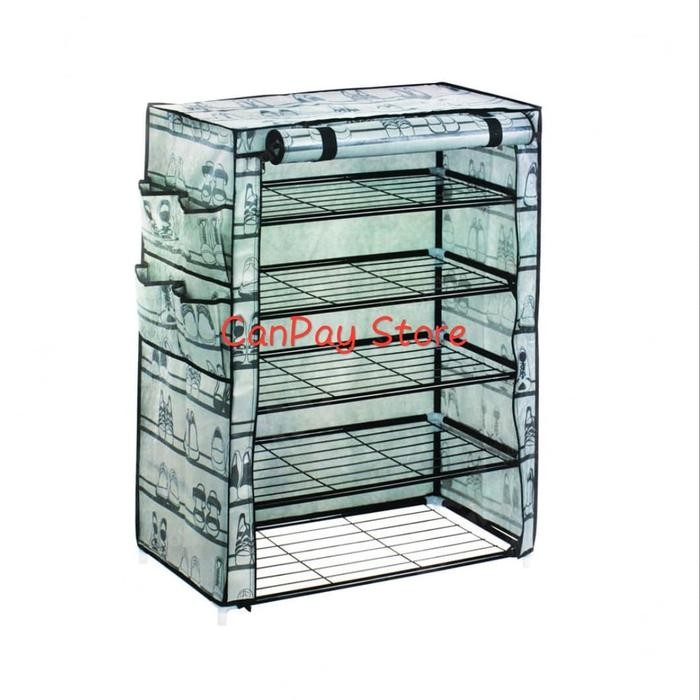 Krisbow Rak Sepatu 5 Tingkat