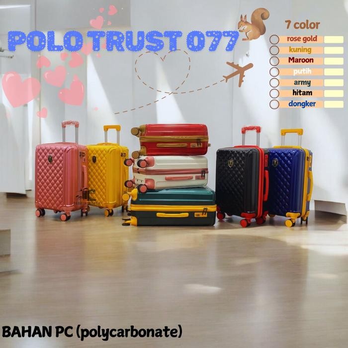 KOPER POLO TRUST 24INCH TYPE 077 BAHAN POLYCARBONATE