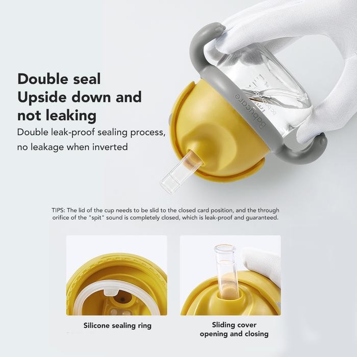 BC BABYCARE MINI SIPPY CUP HANDLE BOTOL MINUM SEDOTAN ANAK BAYI 80ML