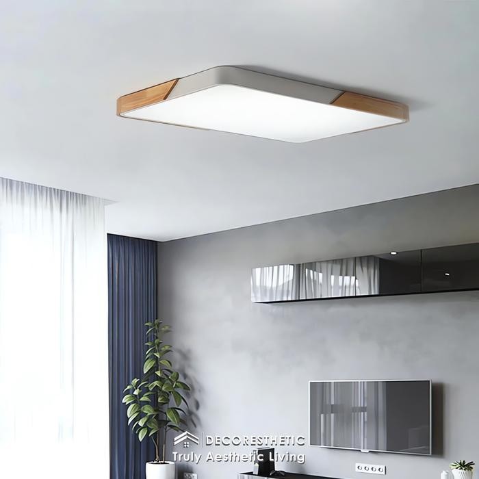 Decoresthetic TaffLED Lampu Plafon Atap Rumah 3 Warna Lampu Ceiling Kamar Modern 30 CM 24 W