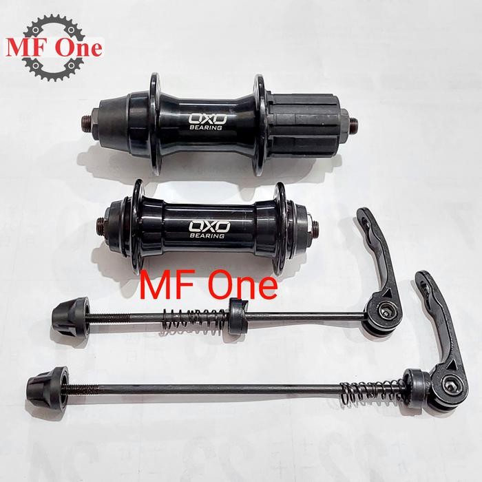 Hub Freehub OXO Bearing Alloy 32 Hole 36 Hole Slop Cassette Road MTB Tanpa Discbrake