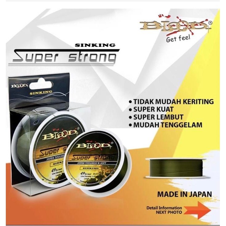 Senar Pancing Blood Super Strong