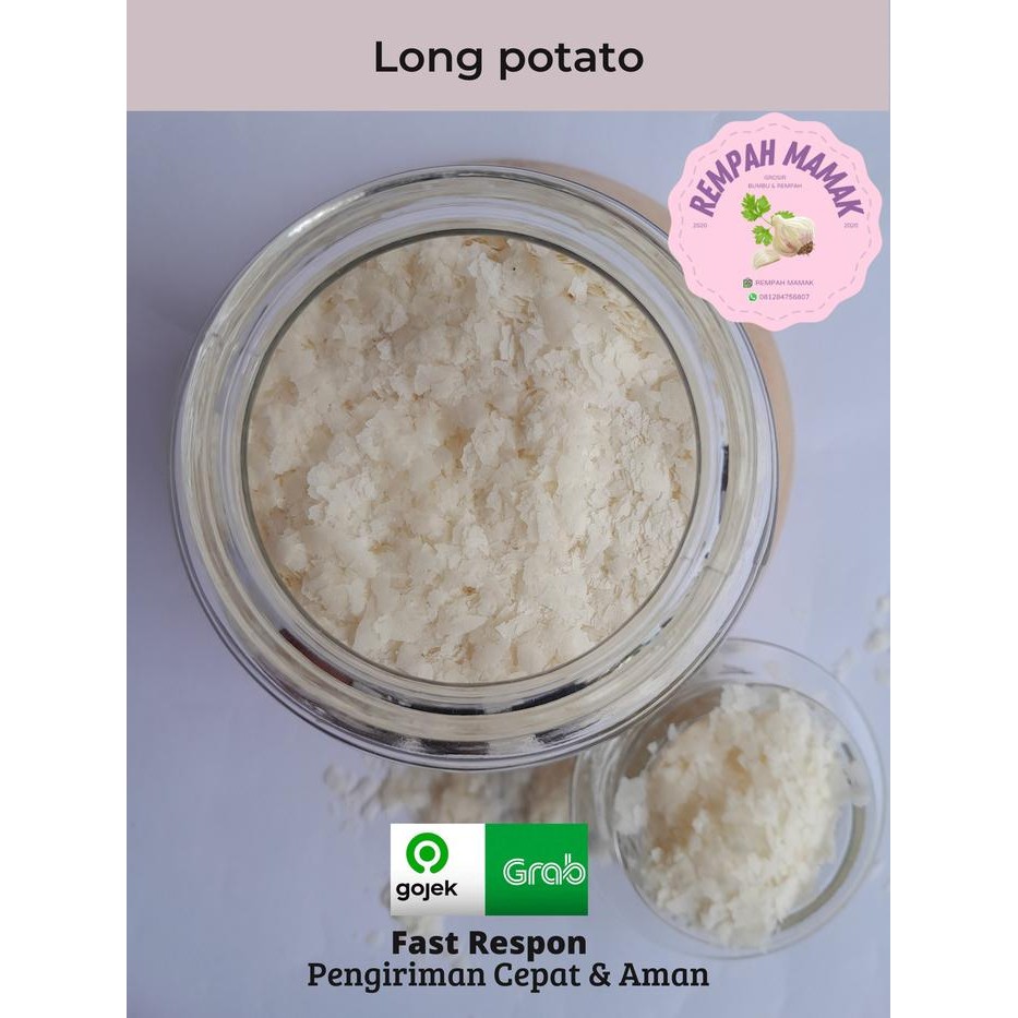 

Potato Flake / Tepung Kentang Kasar 500gram