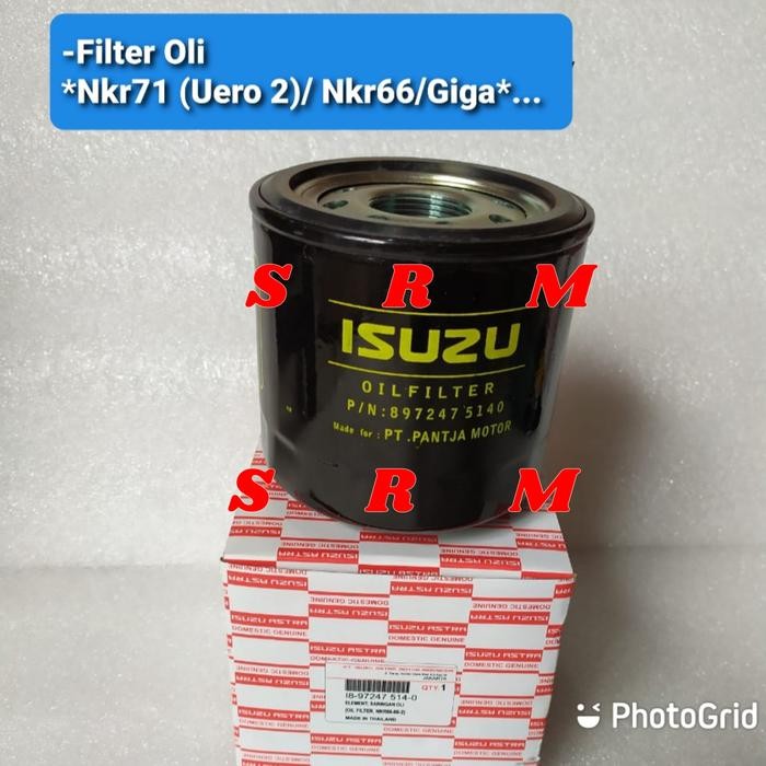 Filter Oli Isuzu Elf Nkr71 Euro 2 Oil Filter Isuzu Elf Nkr71 Euro 2 Kode 078