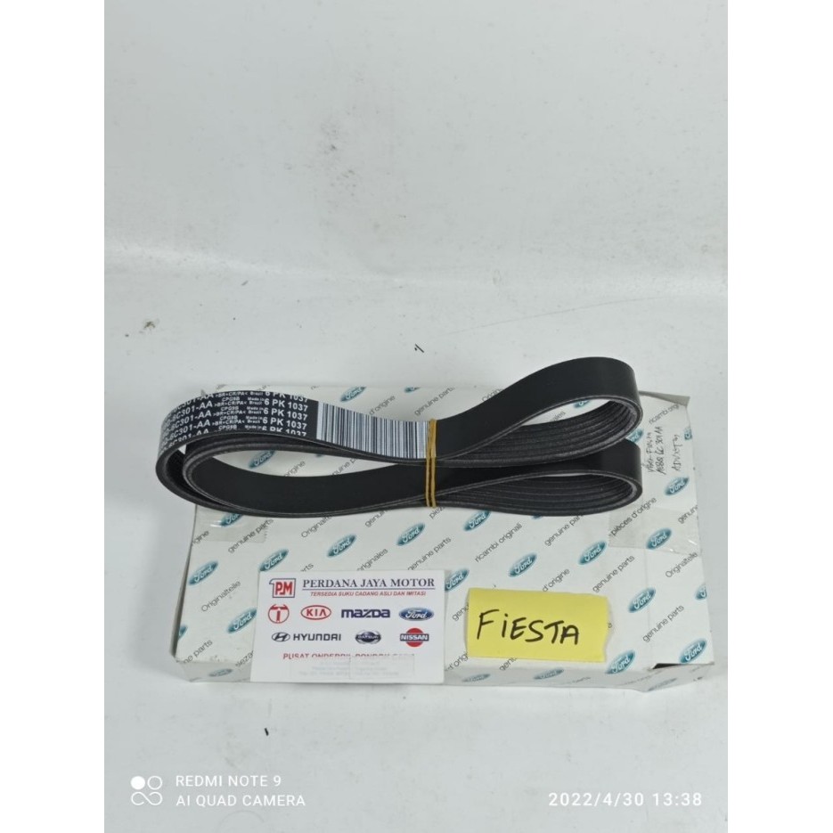 Fan Belt Ford Fiesta Dus Original Kode 082