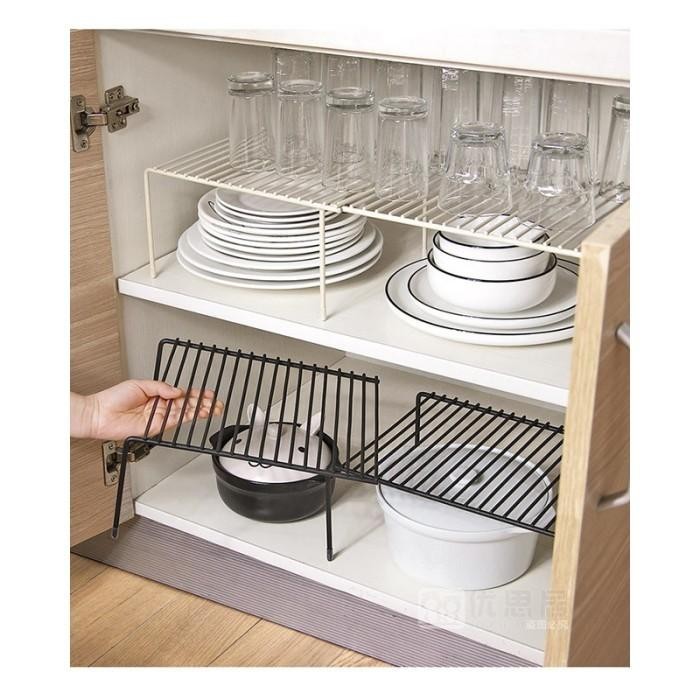 PREMIUM Lemari Rak Dalam Cabinet Dapur Rak Susun Rak Wastafel Bawah Sink Set Atas Kitchen Rak