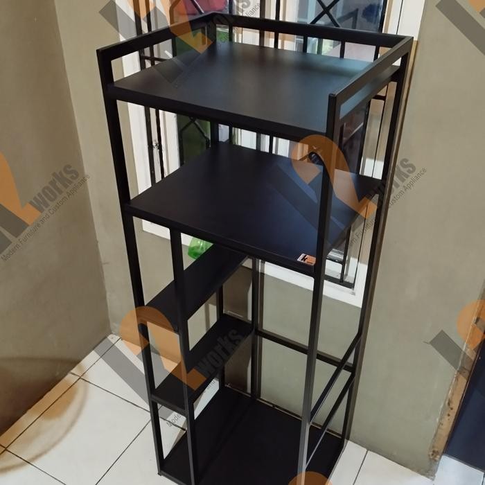 PREMIUM Rak Dapur Custom untuk Dispenser dan Microwave K072