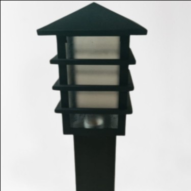 PREMIUM Lampu tiang taman tinggi full 50cm-Lampu hias plus tiang taman