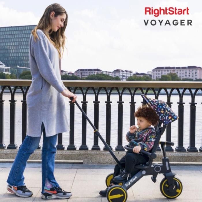 Right Start Voyager 7 In 1 Trike Compact Folding Tricycle Sepeda Anak