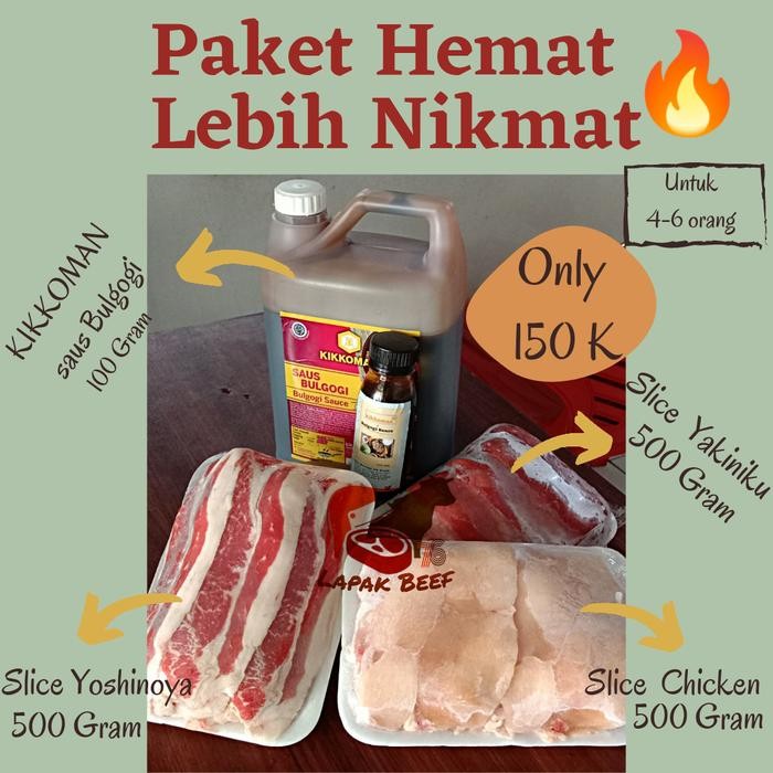 

Paket BBQ 150 Ribu