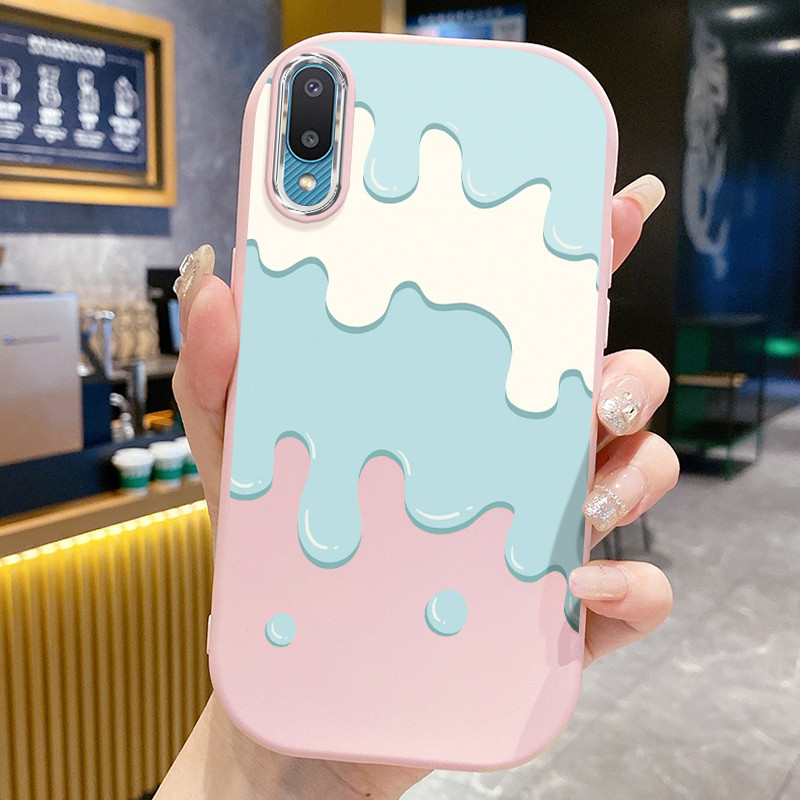 Casing Hp Untuk Samsung Galaxy A02 M02 Case Casing grafiti HP warna Softcase lunak Kesing pelindung 