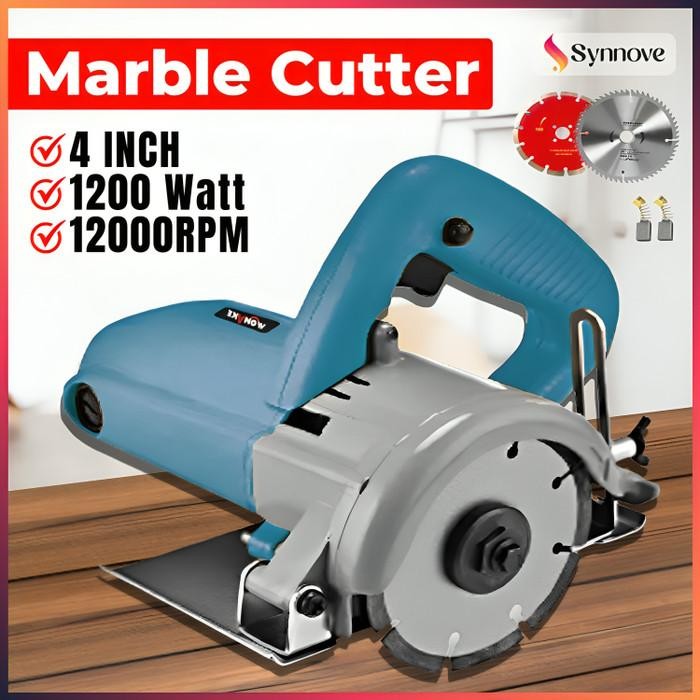 Mesin Potong Keramik 4 Inch 1200 Watt 12000 Rpm Marble Cutter Mesin Potong Granit Ubin Mesin Potong