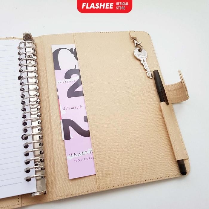 

[Deli Atk] Flashee Binder A5 Antimainstream Ring 20 Binder Eksklusif A5 20 Ring Multifungsi