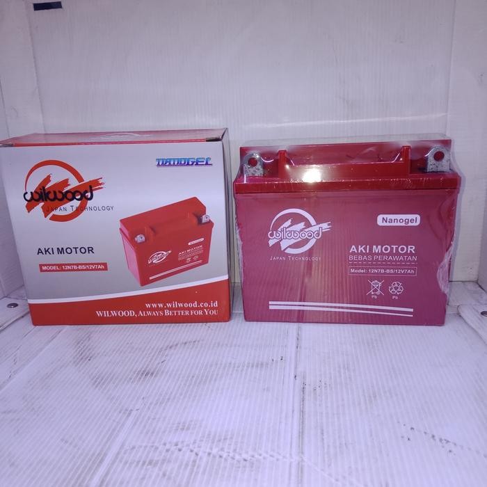 Aki Kering Tiger 12V7Ah Nanogel Wilwood Japan Technology