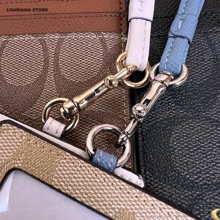 

[Deli Atk] Lanyard Id Coch Siganture Canvas Logo Print