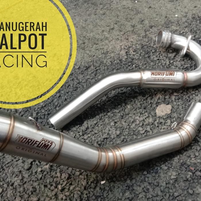 LEHER KNALPOT BORE UP KLX LEHER BORE UP KOMPETISI CRF PNP KLX CRF