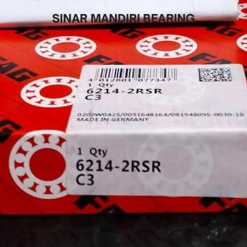 BEARING F A G 6214 2RSR C3