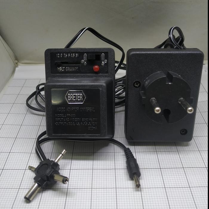 ADAPTOR BRETER 12V 500MA UNIVERSAL