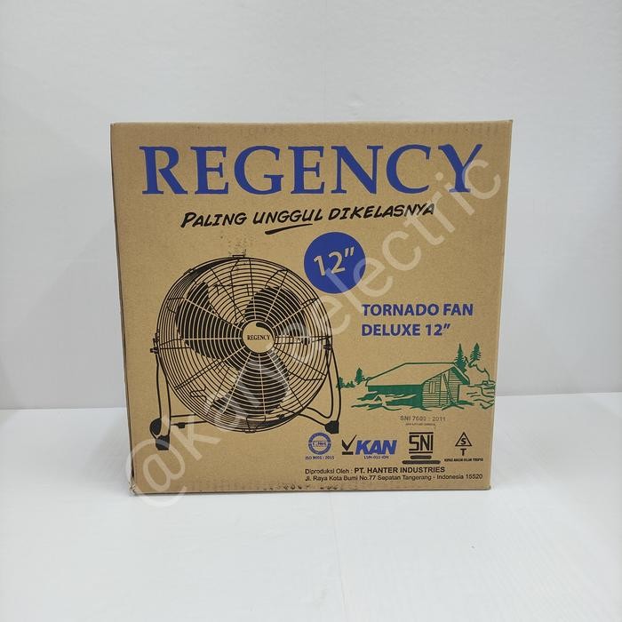 KIPAS ANGIN LANTAI REGENCY TORNADO FAN 12"