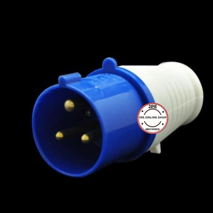 STEKER GENSET 3 PIN 32A CEE 023 INDUSTRIAL PLUG 3 PIN 32A
