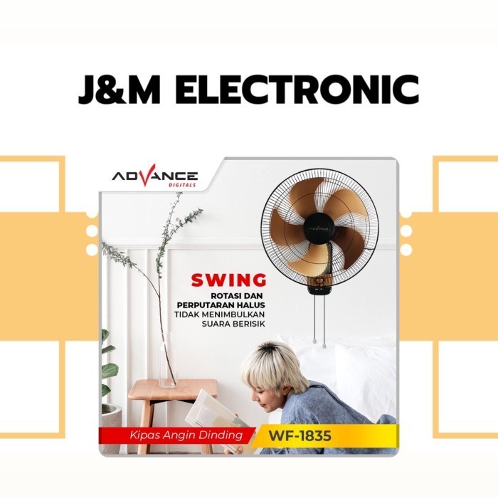 WALL FAN ADVANCE 18 INCH/WALLFAN ADVANCE 18 INCH KIPAS DINDING ADVANCE