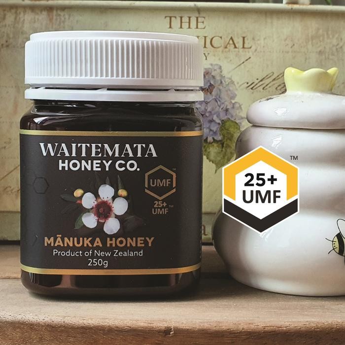 

WAITEMATA PREMIUM MADU MANUKA HONEY UMF 25+ , 250g , RAW MANUKA