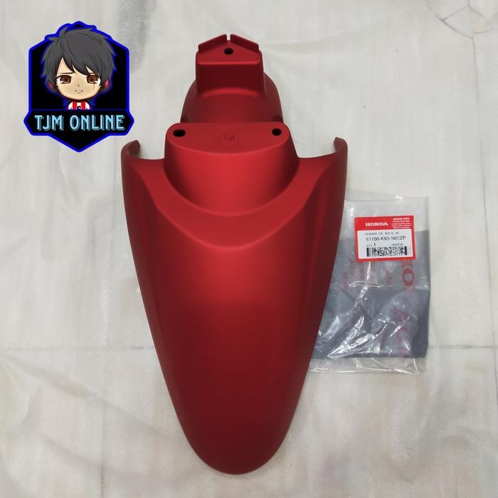 Spakbor Depan Scoopy Fi Esp K93 Ring 12 2017-2019 Merah Doff Original