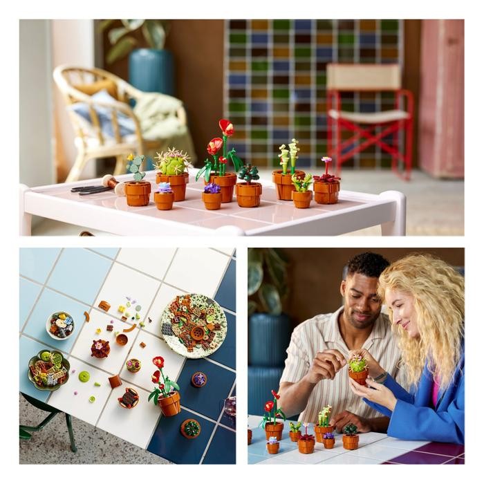 SALE PROMO LEGO ICONS 10329 TINY PLANTS - LEGO TANAMAN BOTANICAL COLLECTION READYY