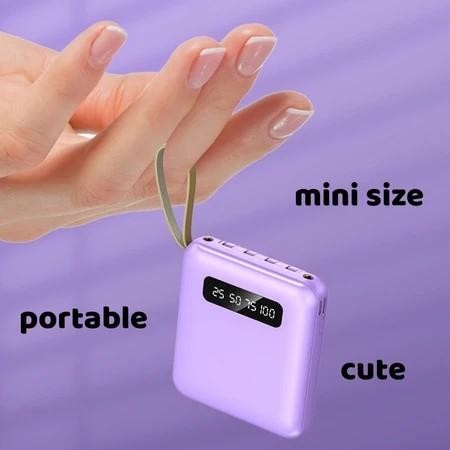 Powerbank Mini 20000Mah Power Bank Stay Connected Pawer Bank Original 100% Ori Long-Lasting