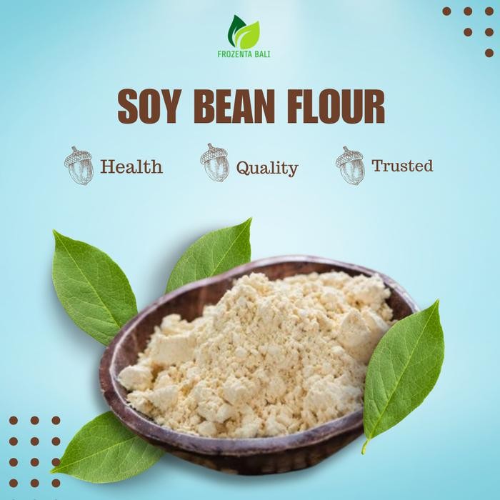 

Caraka.store1 Soya bean flour 1kg/ soybean flour