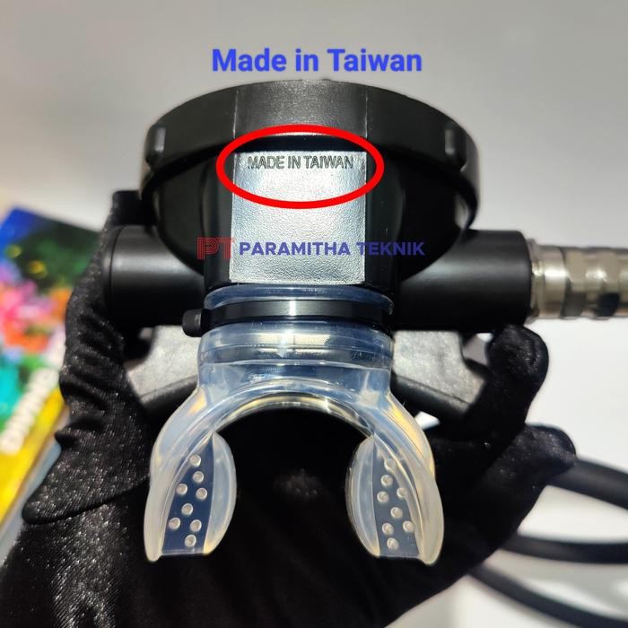 Regulator Selam Exquis Scuba Diving Nelayan Kompresor Esquis Taiwan
