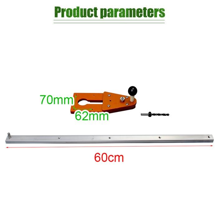 Mesin Circle Trimmer Router Plate Router Trimmer Jig Profil Cutter