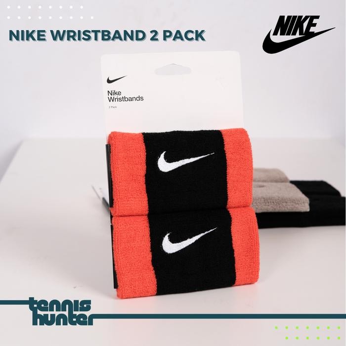 Nike Wristband 2 Pack - Tennis Wrist Band - Headband Best Seller