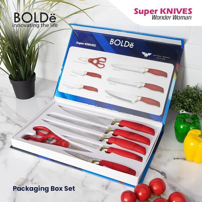 BOLDe Super Knive Set Wonder Woman