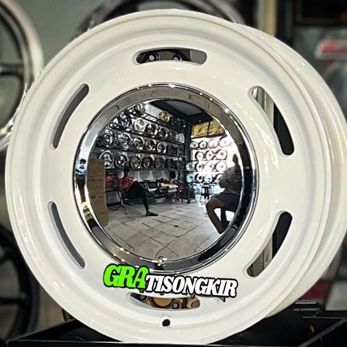 velg mobil R15 JF LUXURY MOON RALLY LEBAR 6 velg mobil racing Avanza Xenia Livina velg racing ring