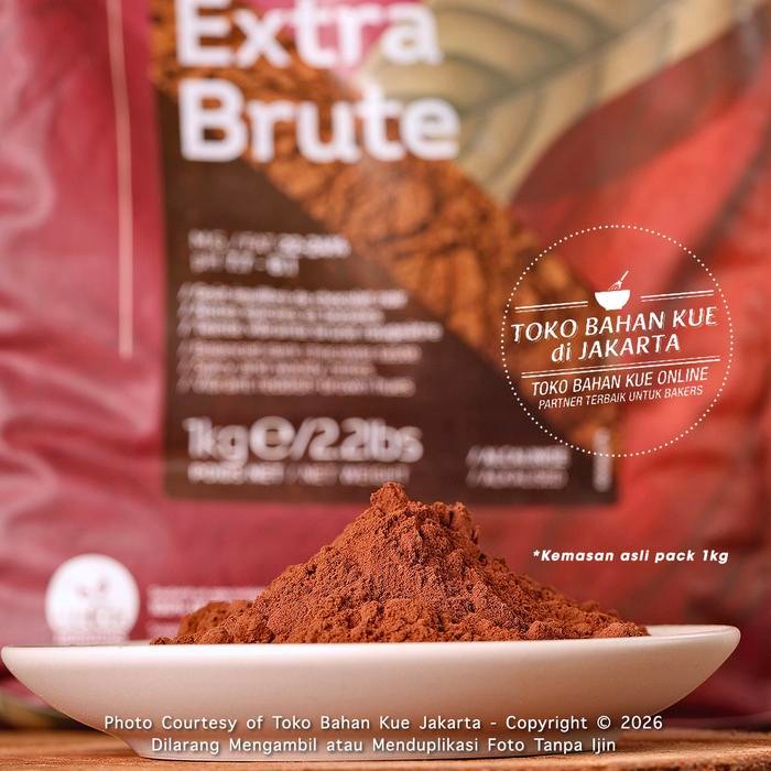 

Cacao Barry - Extra Brute Pure Cocoa Powder 250gr Bubuk Coklat Cokelat