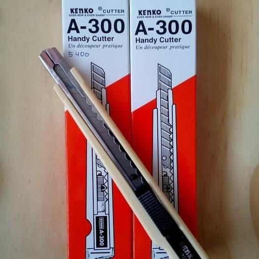 

Cutter KENKO KECIL A-300 isi 12 pcs