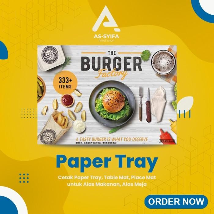 

Tray r, Place Mat, Table Mat HVS 70gsm custom size