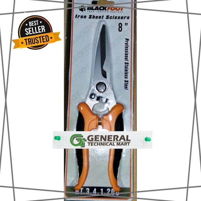 

Blackfoot Gunting Besi Stainless 8" iron sheet scissors 8 inci